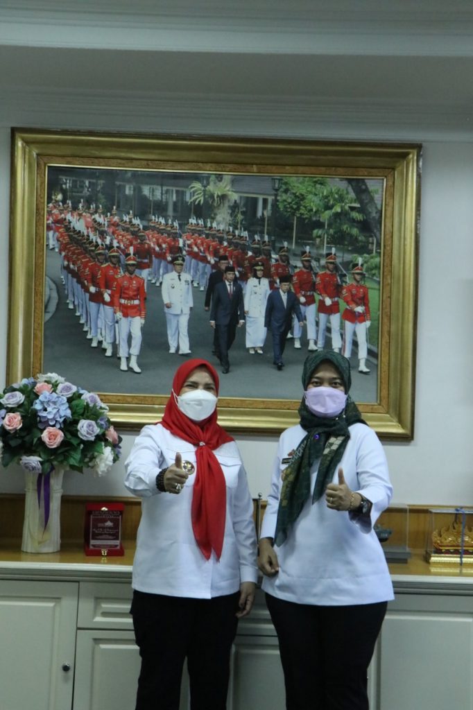 Jelang Anniversary APEKSI Ke-22, Wakil Gubernur Chusnunia Terima Audiensi Walikota Bandar Lampung