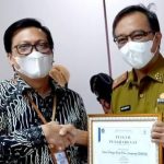 Dinasnaker Provinsi Lampung Raih Penghargaan Satker Terbaik