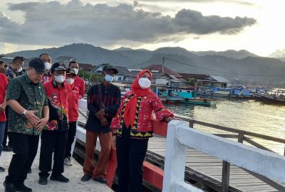 Pemkot Bandar Lampung Rampungkan Pembangunan Jembatan Pasaran Kota Karang