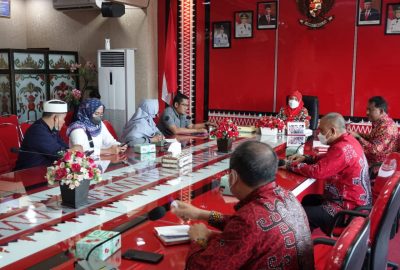 Eva Dwiana Terima Audesi Rencana Kejuaraan Renang Walikota CUP