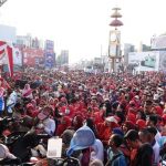 Masyarakat Bandar Lampung Antusias Ikuti Jalan Sehat HUT Kota