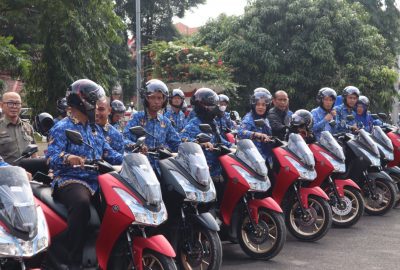 126 Lurah di Bandar Lampung Terima Motor Lexi S