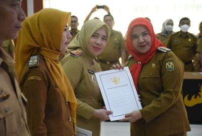 339 PNS Pemkot Bandar Lampung Naik Pangkat
