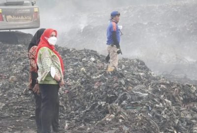 Wali Kota Tinjau Kebakaran TPA Bakung