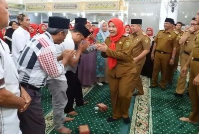 Bund Eva Lepas 710 Jamaah Umroh Asal Bandar Lampung