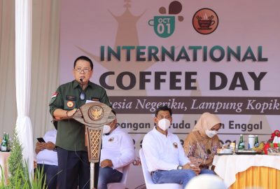 Minum Kopi Bersama dalam rangka Peringatan Hari Kopi Internasional