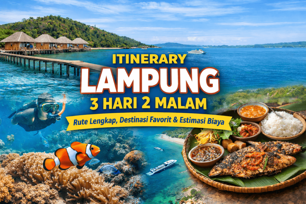 Itinerary Lampung 3 Hari 2 Malam Rute Lengkap, Destinasi Favorit & Estimasi Biaya