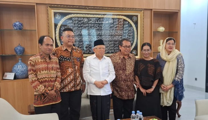 KH Ma’ruf Amin Perkuat Moral Media Siber Lewat Peran di SMSI