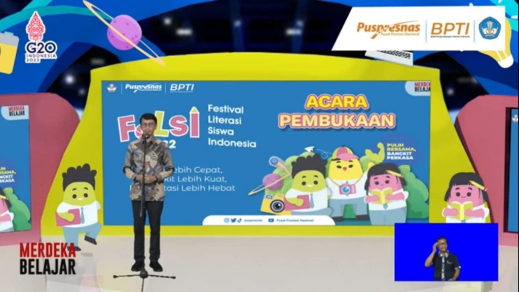 Kemendikbudristek Selenggarakan Festival Literasi Siswa Indonesia (FeLSI) 2022