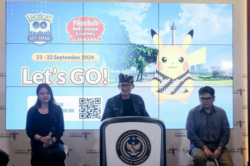 Kemenparekraf Dukung Pokemon Air Adventures untuk Promosi Parekraf Indonesia