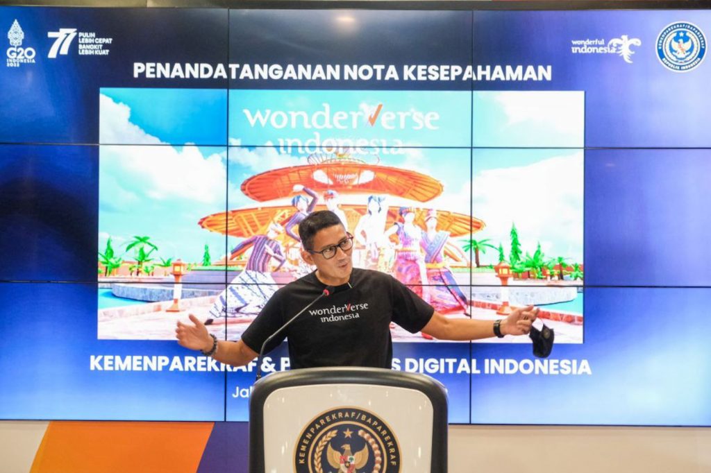 Kemenparekraf Hadirkan Platform WonderVerse Indonesia
