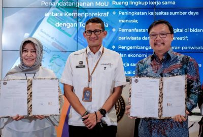 Kemenparekraf dan Tokopedia Maksimalkan Pemanfaatan Platform Digital di Bidang Parekraf