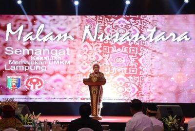 Acara Malam Nusantara, Ketua Dekranasda Lampung Ajak Masyarakat Dukung Produk Lokal