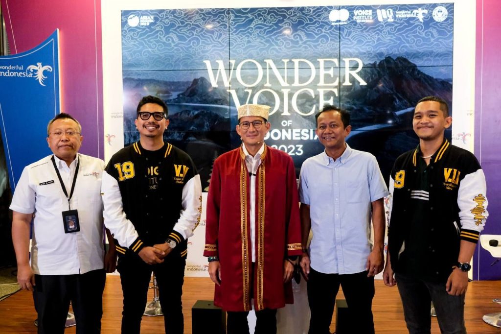 Kolaborasi dengan Voice Institute Indonesia, Kemenparekraf Sukses Hadirkan Wonder Voice of Indonesia