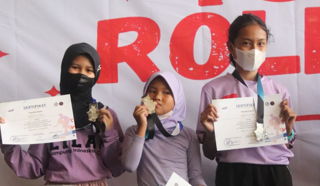 Atlet Sepatu Roda LILAC Cetak Prestasi di TSM Rollerskate Festival di Yogyakarta