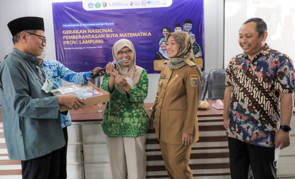 Lampung Siapkan Generasi Unggul Lewat Pelatihan Matematika Bernalar