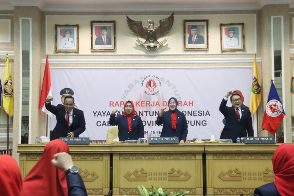 Mamiyani Fahrizal Buka Rapat Rakerda YJI Lampung
