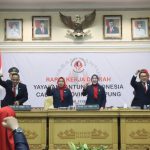 Mamiyani Fahrizal Buka Rapat Rakerda YJI Lampung
