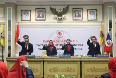 Mamiyani Fahrizal Buka Rapat Rakerda YJI Lampung