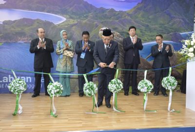 Ma’ruf Amin Berikan Sambutan pada Pembukaan Pameran The 20th CAEXPO