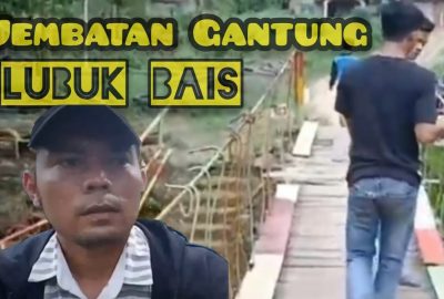 Jembatan Gantung Lubuk Bais akan Dijadikan Ikon Desa dan Tempat Wisata