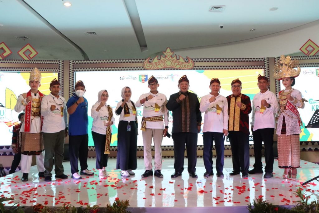 Menparekraf Apresiasi Festival Krakatau Tembus Kharisma Event Nusantara 2022