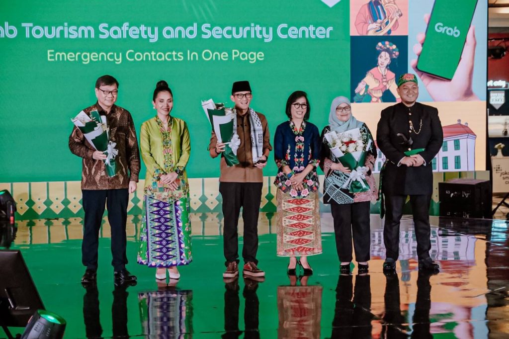 Menparekraf Apresiasi Inovasi Grab: Perluasan Layanan Tourism Safety and Security Center di Indonesia