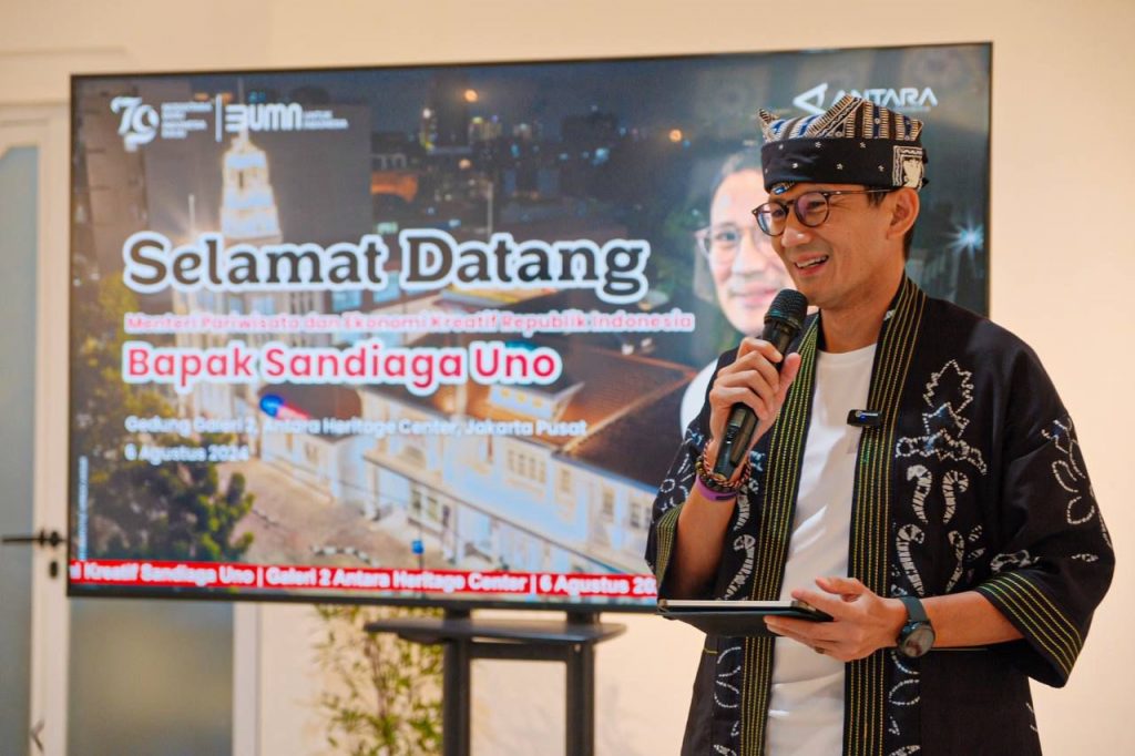 Menparekraf Dukung Pengembangan Destinasi Wisata Sejarah dan Jurnalistik di Antara Heritage Center