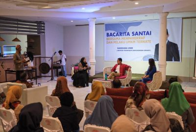 Menparekraf Minta Pelaku UMKM Ternate Fokus Garap Bisnis serta Tingkatkan Kapasitas Usaha