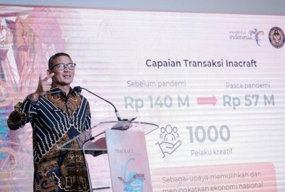 Menparekraf Resmikan Pameran Inacraft on October