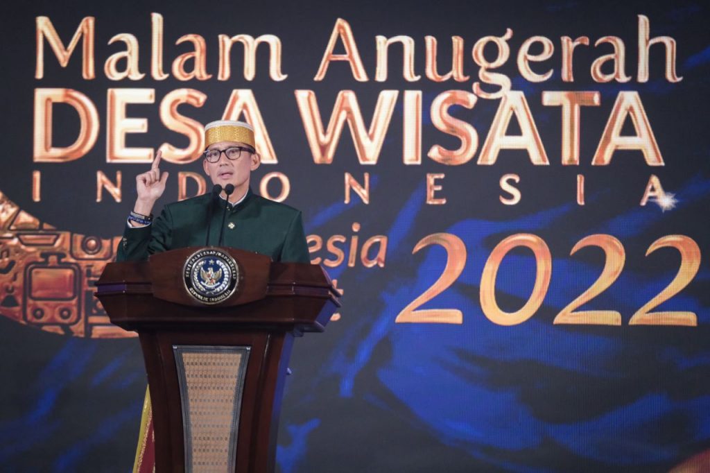 Menparekraf Tuntaskan Visitasi ke 50 Desa Wisata ADWI 2022