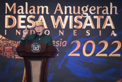 Menparekraf Tuntaskan Visitasi ke 50 Desa Wisata ADWI 2022
