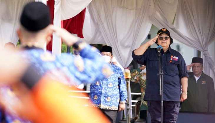 Menteri LHK Hadiri Upacara Hari Kemerdekaan dan Temu Wicara Bersama Masyarakat Penyangga Kawasan TN Gunung Ciremai