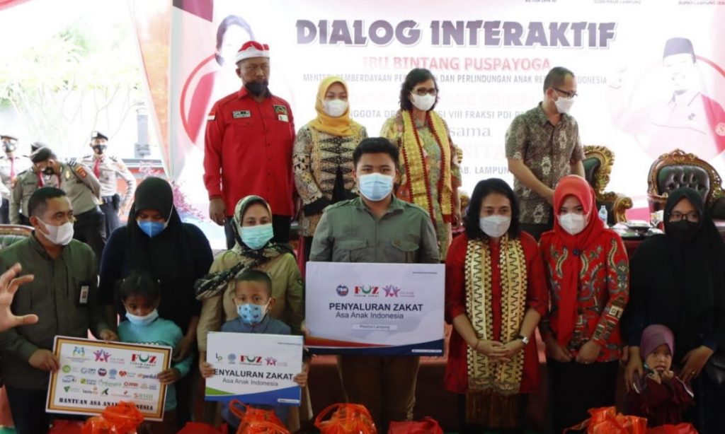 Menteri PPPA Bintang Puspayoga Lakukan Kunjungan Kerja Lampung.