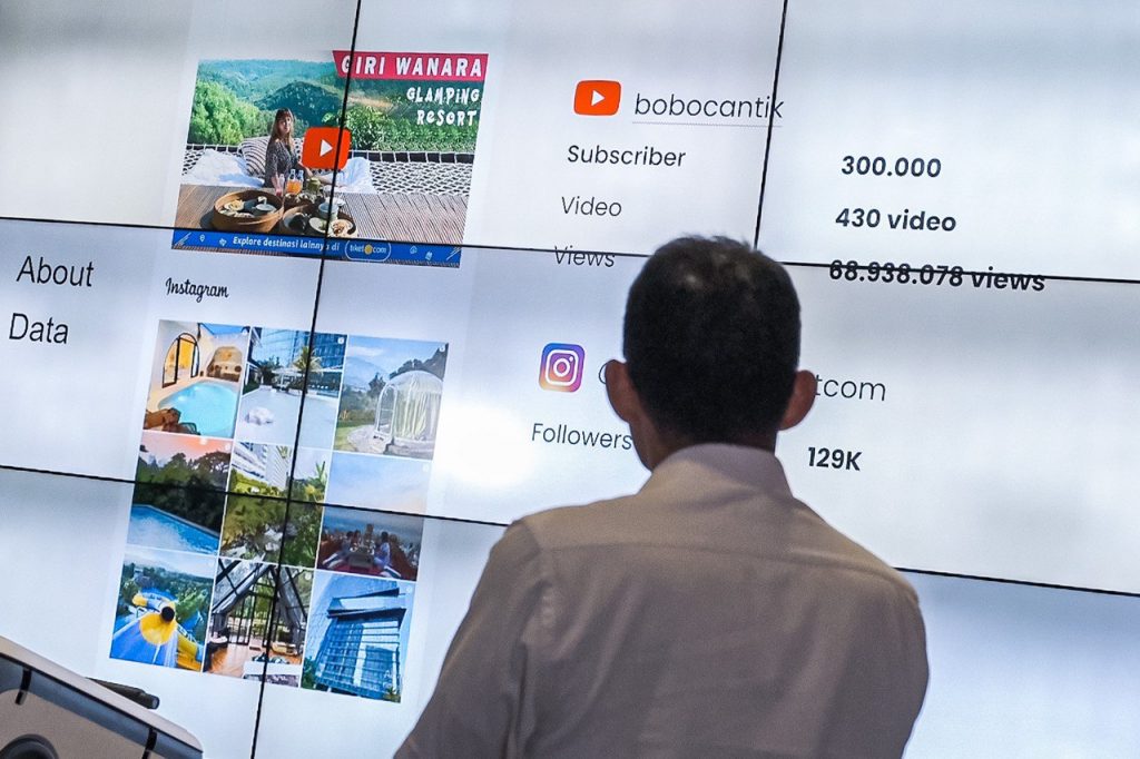 Menteri Sandiaga Apresiasi Konten Channel Youtube BoboCantik