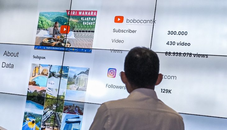 Menteri Sandiaga Apresiasi Konten Channel Youtube BoboCantik