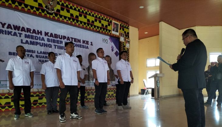 Muskab I SMSI Lampung Timur, Eko Terpilih Aklamasi sebagai Ketua Periode 2026–2029