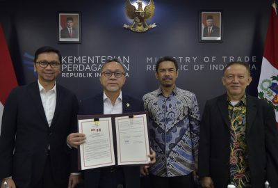 Peluncurkan Perundingan Perjanjian Kemitraan Ekonomi Komprehensif Indonesia-Peru