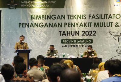 Pemprov Lampung Gelar Bimbingan Teknis Penanganan PMK