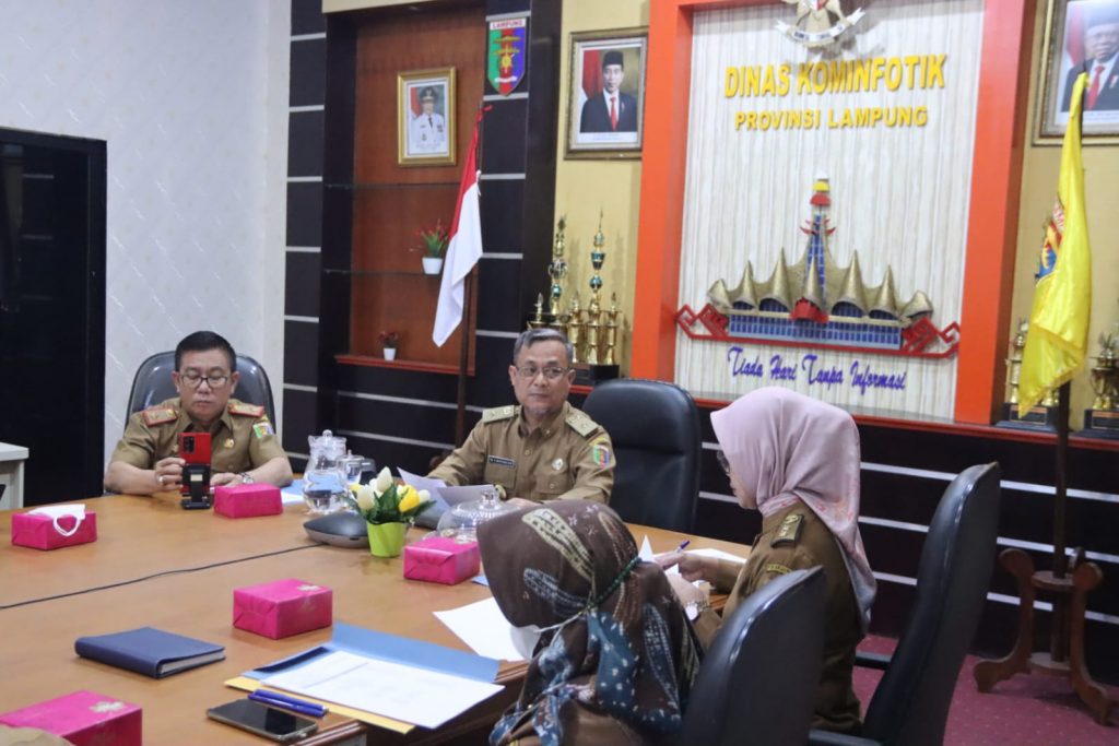 Pemprov Lampung Hadiri kegiatan Verifikasi Penilaian Mandiri Penerapan Sistem Merit dalam Manajemen ASN di Lingkungan Pemerintah