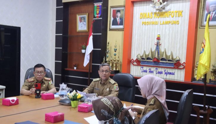 Pemprov Lampung Hadiri kegiatan Verifikasi Penilaian Mandiri Penerapan Sistem Merit dalam Manajemen ASN di Lingkungan Pemerintah