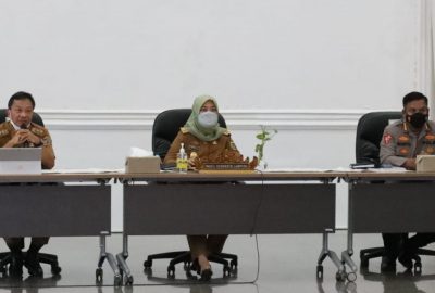 Pemprov Lampung Rapat Bersama Instansi Terkait untuk Pastikan Kesiapan Jelang Mudik Idul Fitri 1443 H