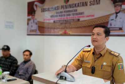 Pemprov Selenggarakan Sosialisasi Peningkatan SDM Pembuatan Konten Berita dan Fotografi