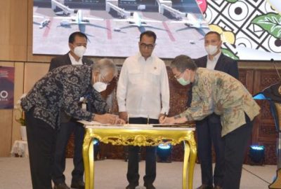 Penandatanganan KPBU Bandara Baru Kediri