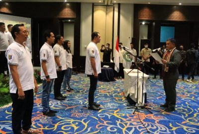 Pengukuhan dan Pelantikan Pengurus Perbasasi Provinsi Lampung Masa Bakti 2022-2026