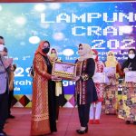 Nilai Transaksi Lampung Craft 2021 Menyentuh Angka Rp1 Milyar Lebih