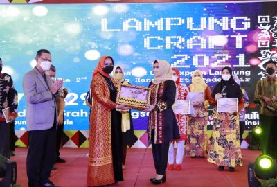 Nilai Transaksi Lampung Craft 2021 Menyentuh Angka Rp1 Milyar Lebih