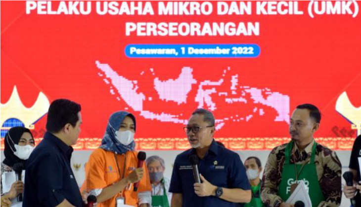 Permudah UMK Miliki NIB, Mendag Zulkifli Hasan Usaha Kecil Penggerak Ekonomi Indonesia Pascapandemi