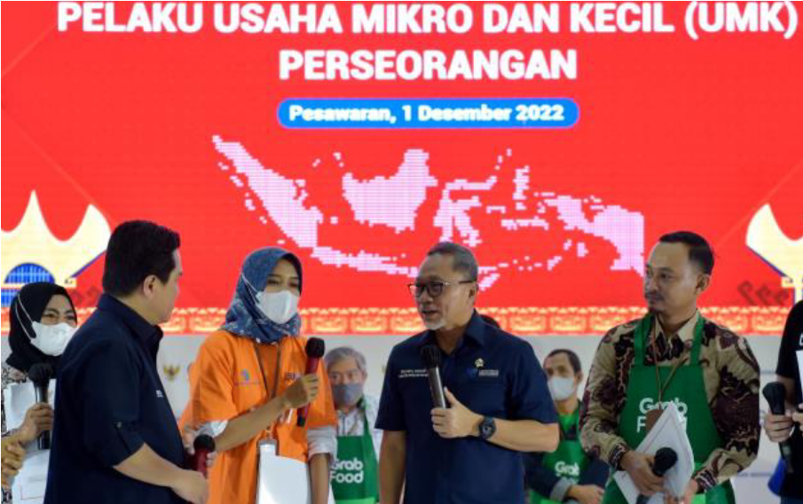 Permudah UMK Miliki NIB, Mendag Zulkifli Hasan Usaha Kecil Penggerak Ekonomi Indonesia Pascapandemi
