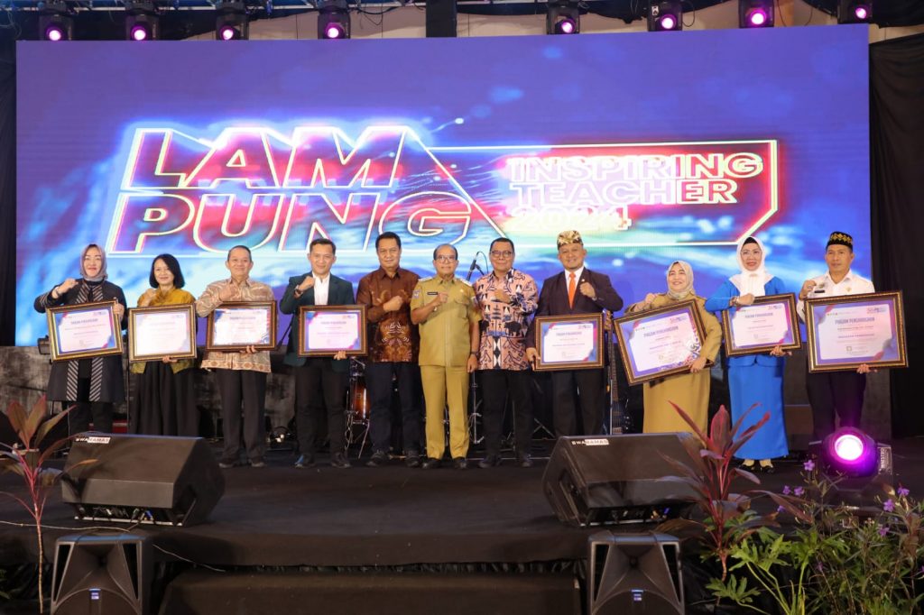 Pj Gubernur Samsudin Buka Lampung Inspiring Teacher Fest 2024 dalam Rangka HUT Lampung Post ke-50